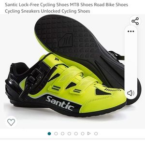 Santic lock-free cycling shoes